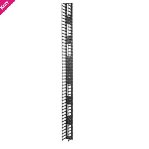 APC NetShelter Cable Management, Vertical Cable Manager, for NetShelter SX 750mm Wide 48U, 97 x 2184 x 160 mm