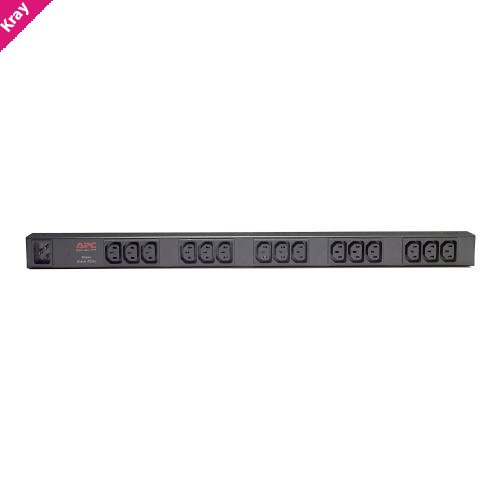 APC Rack PDU, Basic, Zero U, 16A, 208/230V, (15) C13