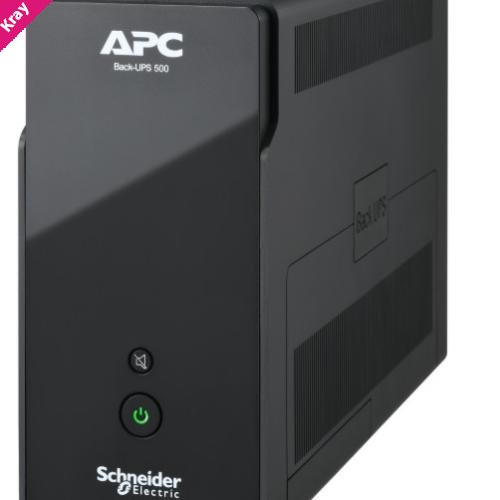 APC Back-UPS, 500VA/300W, 6 IEC, USB communication, Tower, 230V, Lead-acid battery, Input IEC 60320 IEC 60309, Output 6 IEC 60320 C13 surge, 1.5m cabl