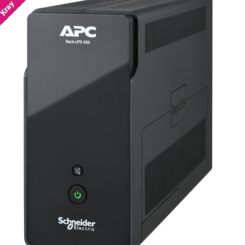 APC Back-UPS,650VA/400W,6 IEC, USB communication, Tower, 230V,Lead-acid battery, Input IEC 60320 IEC 60309, Output 6 IEC 60320 C13 surge, 1.5m cable