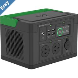 APC OffGrid Portable Power Station 330 120V 332Wh Lithiumion LCD 2 NEMA Sinewave 3 USBA 1 USBC Wireless Charger