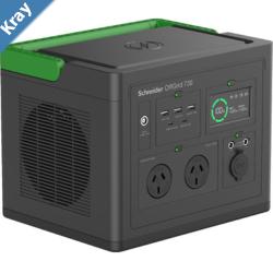 APC OffGrid Portable Power Station 500 120V 517Wh Lithiumion LCD 3 NEMA Sinewave 3 USBA 2 USBC Wireless Charger