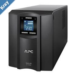 APC SmartUPS C 1000VA600W Line Interactive UPS Tower 230V10A Input 8x IEC C13 Outlets Lead Acid Battery