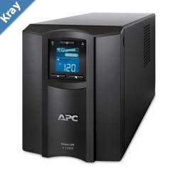 APC SmartUPS C 1000VA600W Line Interactive UPS Tower 230V10A Input 8x IEC C13 Outlets Lead Acid Battery SmartConnect Port