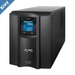 APC SmartUPS C Line Interactive 1500VA Tower 230V 8x IEC C13 outlets SmartConnect port USB and Serial communication AVR Graphic LCD