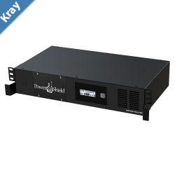 PowerShield Defender Rackmount 800VA  480W UPS Line Interactive Simulated Sine Wave Perfect for Shallow Racks Compact Model