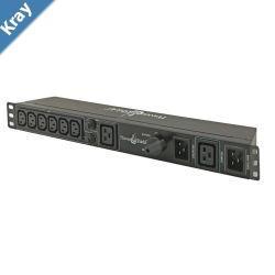 PowerShield Rack Mount Bypass Switch Plus Hot Swap PDU for 3kVA 1U 15Amp Input facilitates safe maintenance procedures