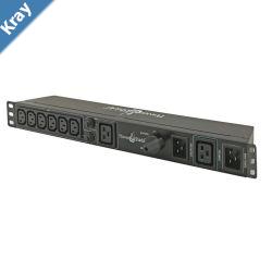 PowerShield Rack Mount Bypass Switch Plus Hot Swap PDU  for 3kVA 1U 15Amp Input