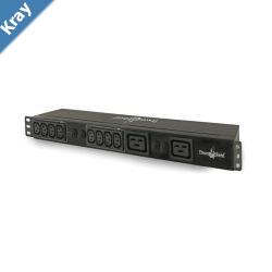 PowerShield Rack Mount 6kVA PDU 1U for PSCERT6000L or PSMBSR10K  HardwiredIEC efficient power distribution for medium systems
