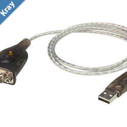 Aten USB to RS232 converter with 1m cable921.6 Kbps Transfer Rate Compatible with Windows Mac Linux