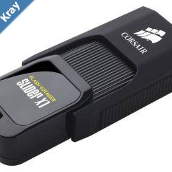 Corsair Flash Voyager Slider X1 128GB USB 3.0 Flash Drive  Capless Design Read 130MBs Plug and Play