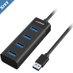 mbeat 4Port USB 3.0 Hub  Black