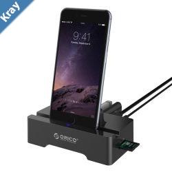 ORICO 3 Port USB2.0 Docking Station of Cellphone and PAD for SD  TF with 1M USB3.0