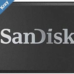 SanDisk Ultra USB TypeC Flash Drive CZ460 32GB USB Type C 3.1 Black Superthin Retractable 5Y