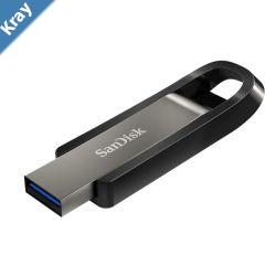 SanDisk 256GB Extreme GO USB3.2 Metal  Flash Drive USBA 400MBs SecureAccess encryption software2 Lifetime Lifetime Warranty Black
