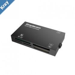 Simplecom CR216 USB 2.0 All in One Memory Card Reader 6 Slot for MS M2 CF XD Micro SD HC SDXC Black