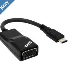 LS Sunix USB Type C to VGA Adapter Compliant with VESA DisplayPort Driver free under Apple MAC Google Chromebook and Windows  systemsLS