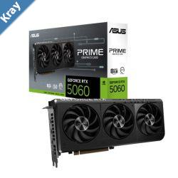 ASUS nVidia GeForce PRIMERTX50608GRTX5060 8GB GDDR7 2497 MHz Boost Clock RAM 28Gbps 613 AI TOPs Digital Max Resolution