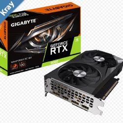 Gigabyte GeForce RTX 3060 WINDFORCE OC 12G 1.0 GDDR6 Video Card 1792 MHz PCIE 4.0 1x HDMI 2.1 2 rev. 2.0