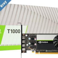 Leadtek nVidia Quadro Turing T1000 8GB Workstation Graphic Card GDDR6 PCIe 896 CUDA cores PCIE 3.0 x16 4x mDP LP Bracket