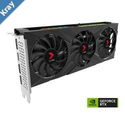 PNY GeForce RTX 4060 8GB XLR8 Gaming VERTO EPICX RGB Triple Fan DLSS 3