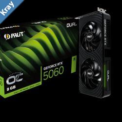 PALIT RTX5060 DUAL OC 8GB GDDR7 128bit 3DP HDMI NE75060S19P1GB2063D