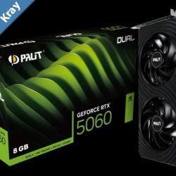 PALIT RTX5060 DUAL 8GB GDDR7 128bit 3DP HDMI NE75060019P1GB2063D