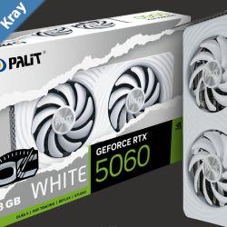 PALIT RTX5060 WHITE OC 8GB GDDR7 128bit 3DP HDMI NE75060U19P1GB2063M