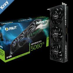PALIT RTX5060Ti INFINITY 3 8G GDDR7 128bit 3DP HDMI NE7506T019P1GB2062S