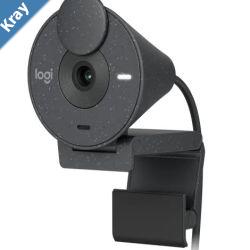 Logitech Brio 300 Full HD Webcam  Graphite