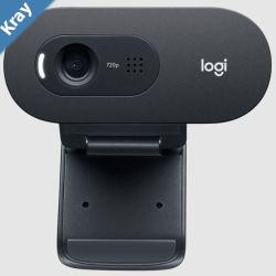 Logitech C505e webcam 1280 x 720 pixels USB Black  BRIO 100